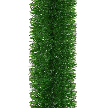 Grasgirlande für den Weihnachtsbaum 7 cm x 6 m, grüne Kunstgirlande