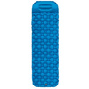 Matelas de sol avec oreiller pour 1 personne Ultraléger en bleu