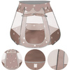 Kinderspielhaus Zelt Palast 95 cm hoch für Kinderzimmer Pop Up Design