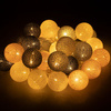 Cotton Balls 30 LEDs, LED-Lichterkette, 7,5 m, Stromversorgung