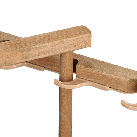 Chaise longue en bois avec accoudoirs Chaise longue pliante pour balcon jardin