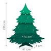  Künstlicher Weihnachtsbaum Premium 120 cm  elegante  Nachbildung der Kaukasus-Fichte